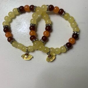 Pompompurin Beaded Bracelet Set